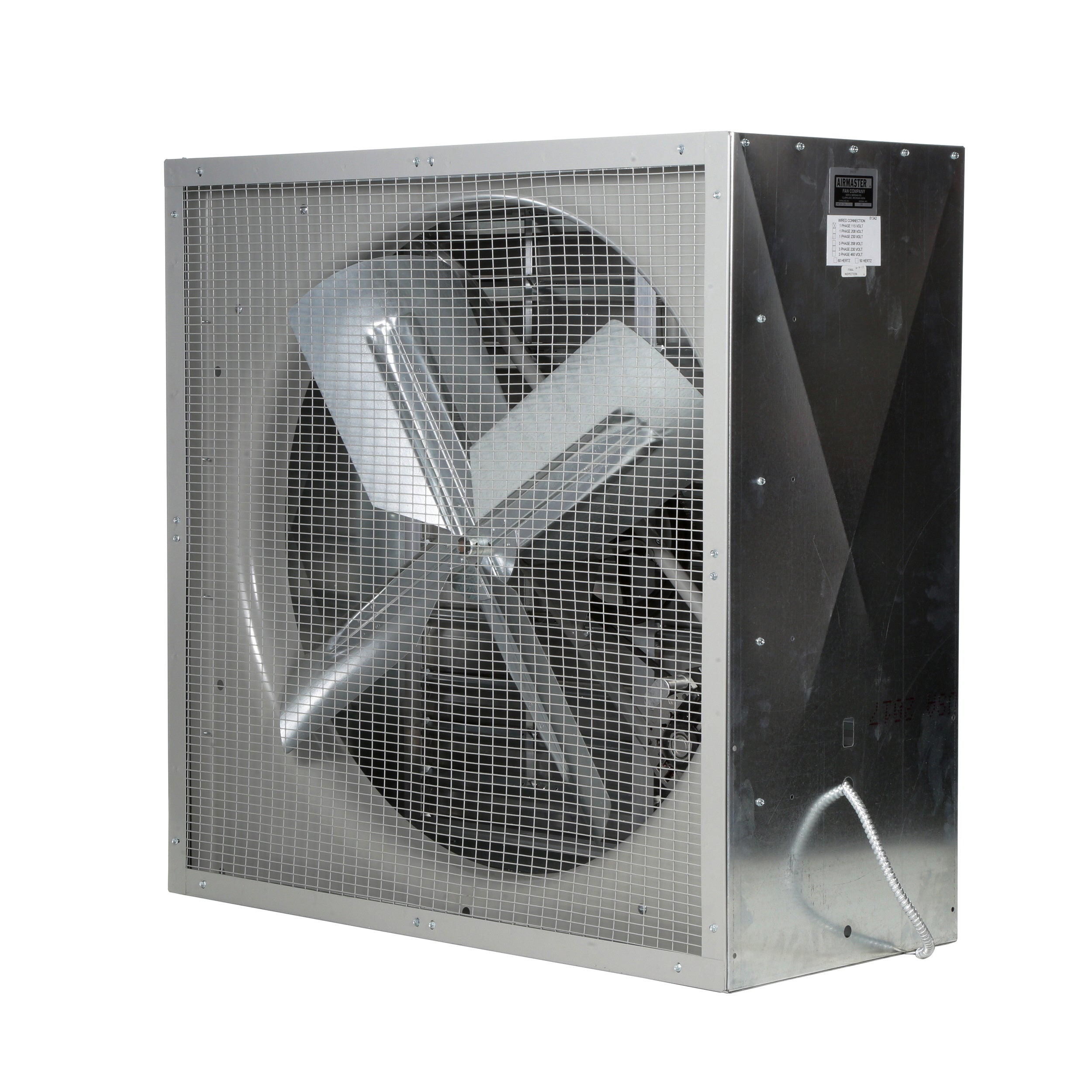 Belt Drive Cabinet Fan with Auto Shutters