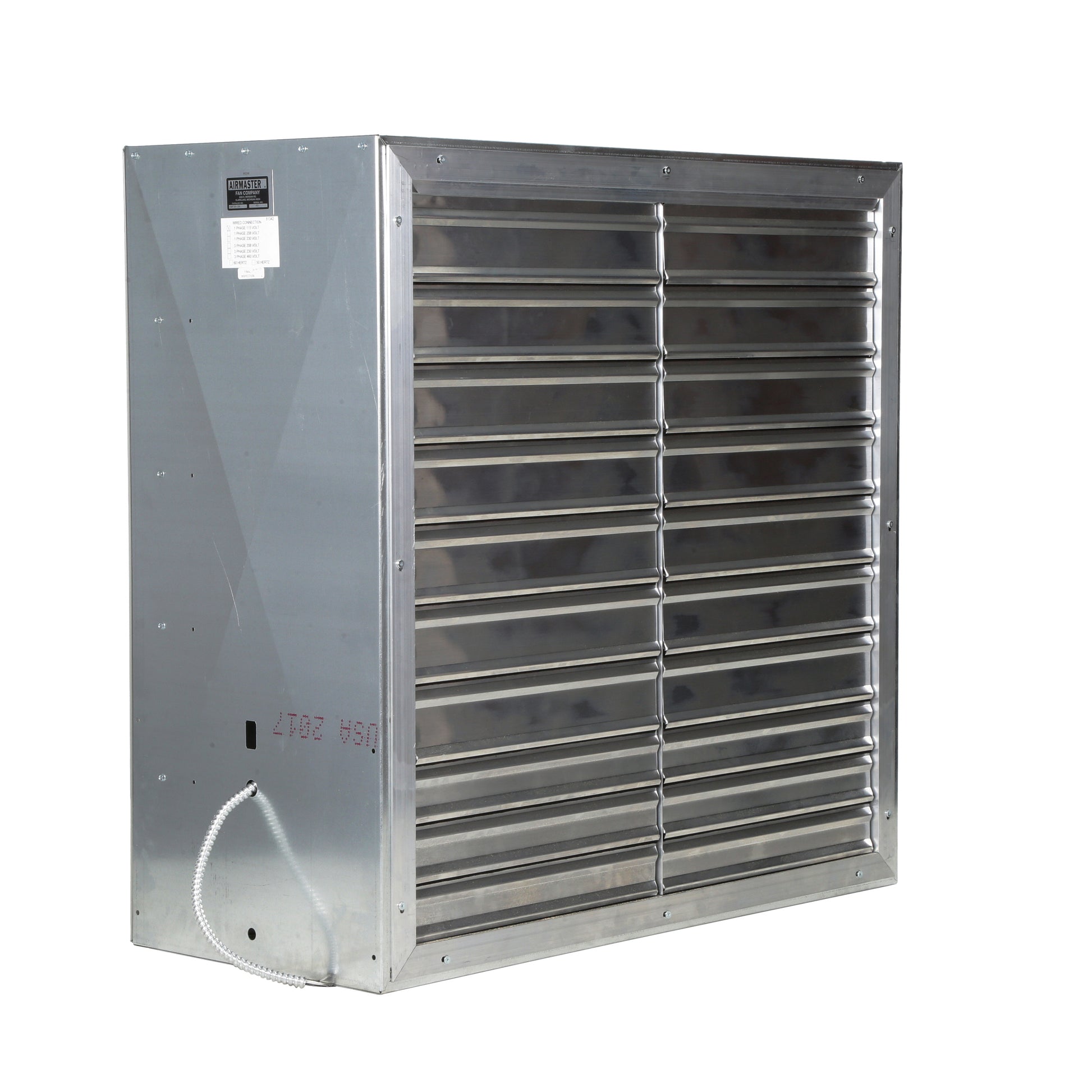 Belt Drive Cabinet Fan with Auto Shutters