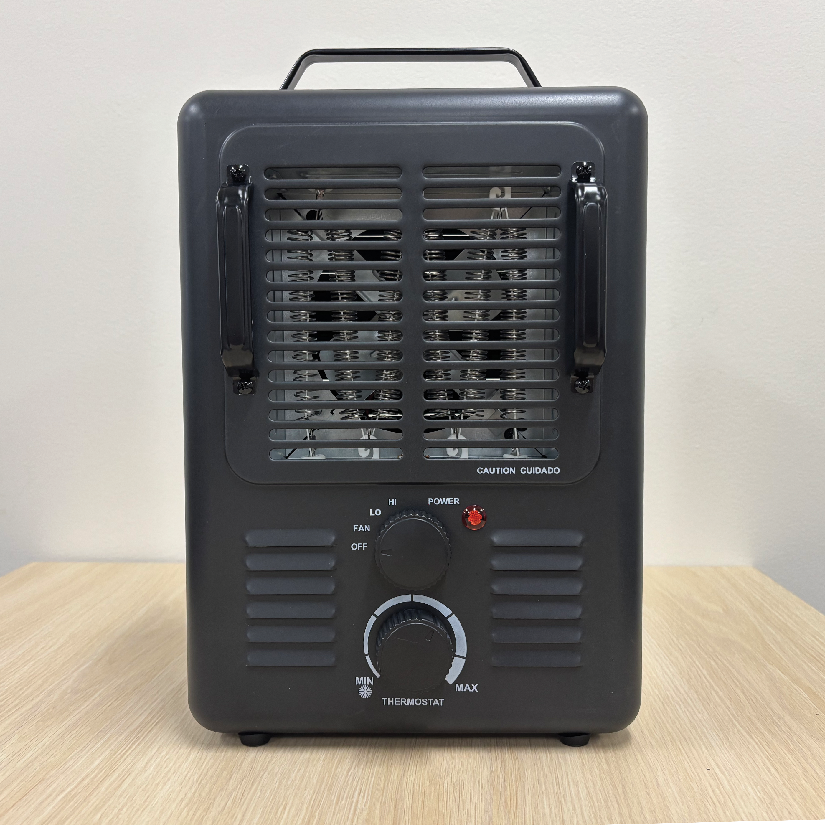 Black Milkhouse Heater