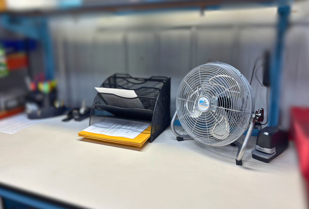 Workstation Fans Professional Series Work Station Fan – Airmaster Fan Company